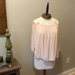 i Jeans By Buffalo Off Shoulder Blouse